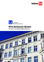 WTA-Sanierputz-System für feuchte- und salzgeschädigtes Mauerwerk
