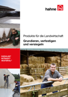 HADALAN® INTRASIT® VESTEROL® Produkte für die Landwirtschaft Grundieren, verfestigen und versiegeln