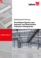 HADALAN® PZG 9ZH Bodenbeschichtung FloorRepair-System zum Sanieren und Beschichten kritischer Untergründe
